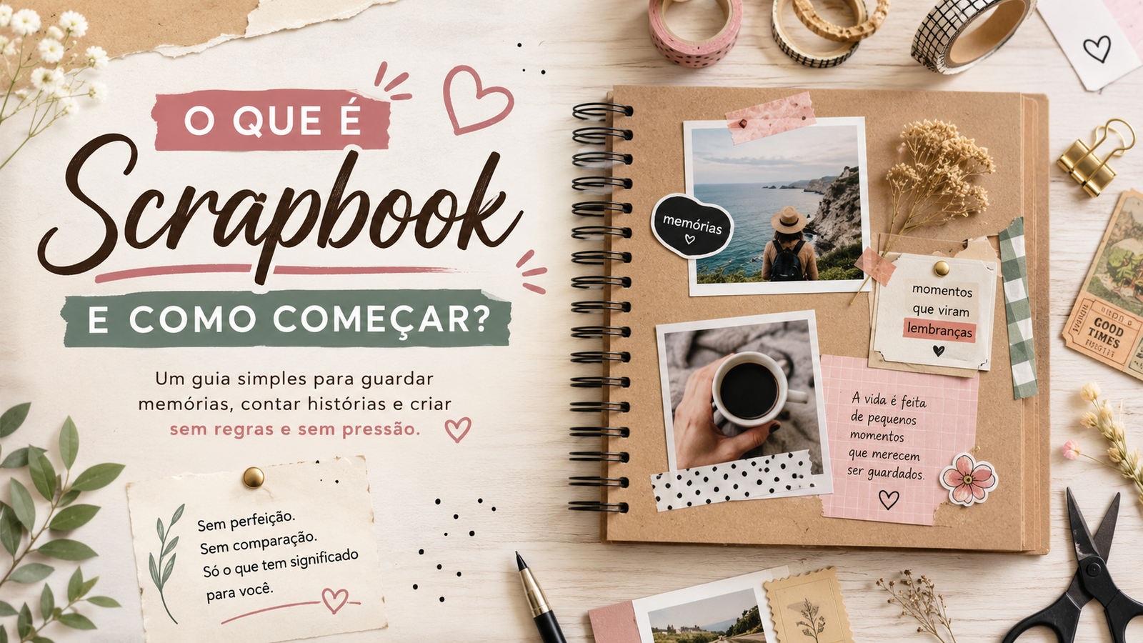 O Que é Scrapbook e Como Começar?